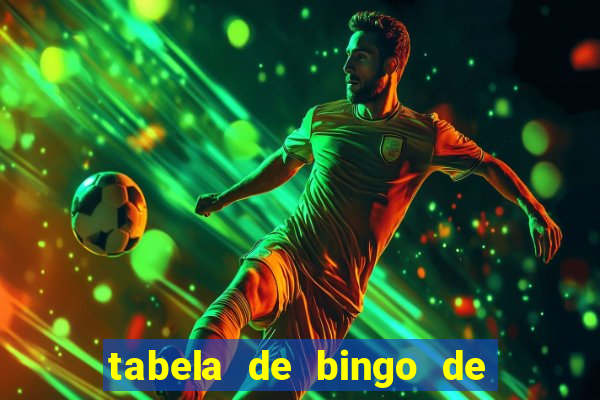 tabela de bingo de 1 a 100